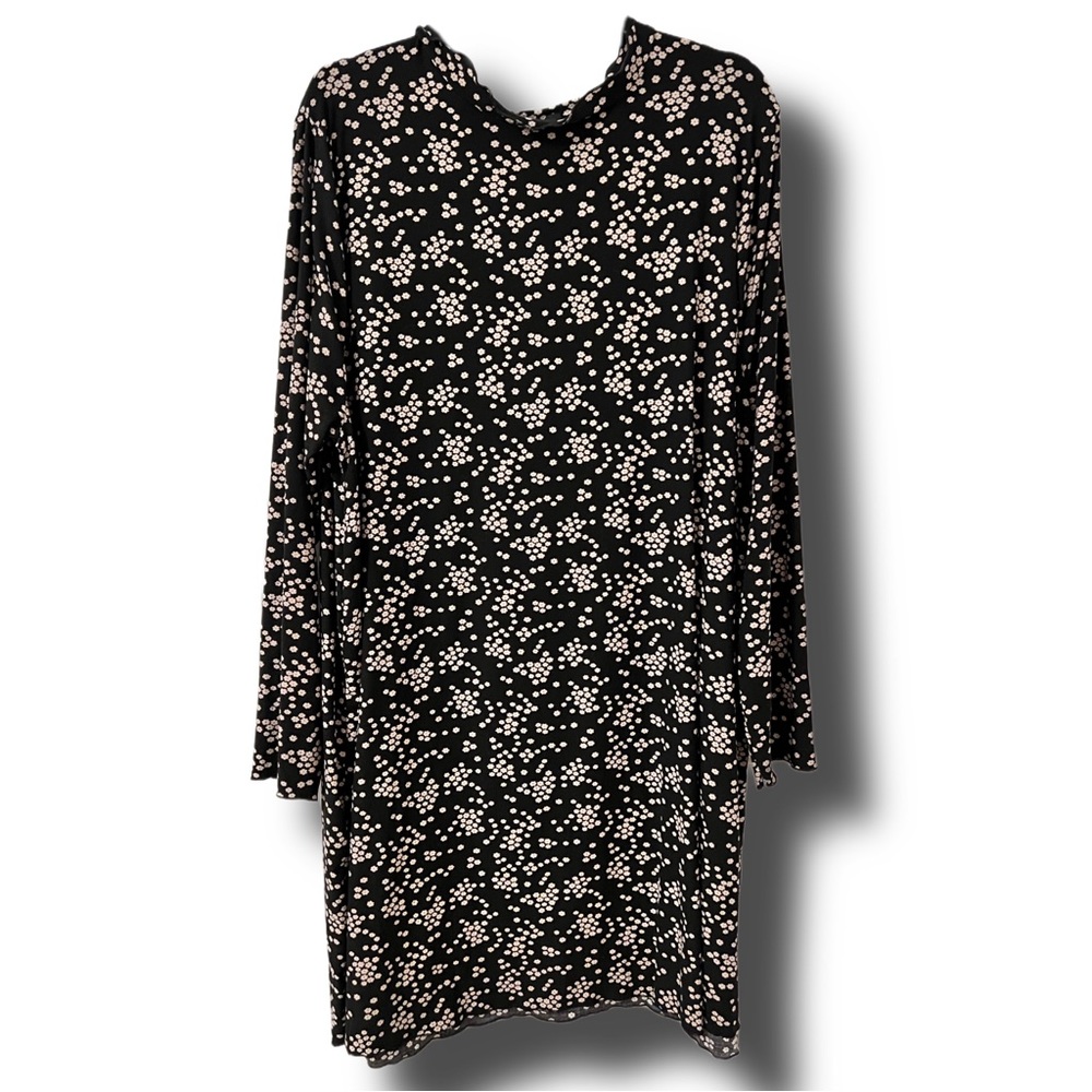 new look mock neck dress